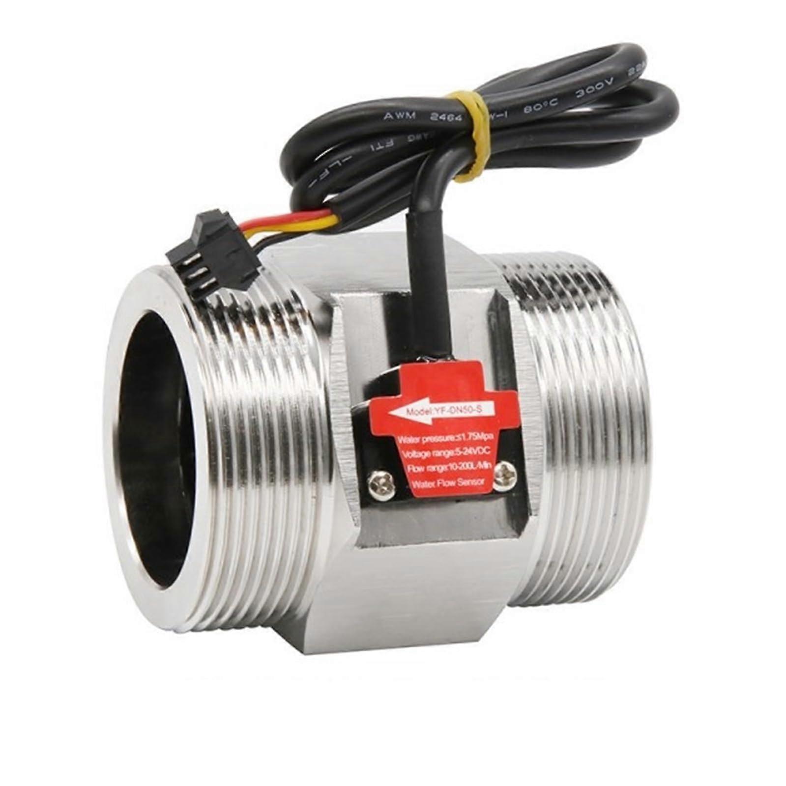 Flow Control Meter S304 Stainless Steel Electromagnetic Sensor Precision Detection DN32 DN40 DN50 Petroleum and Food