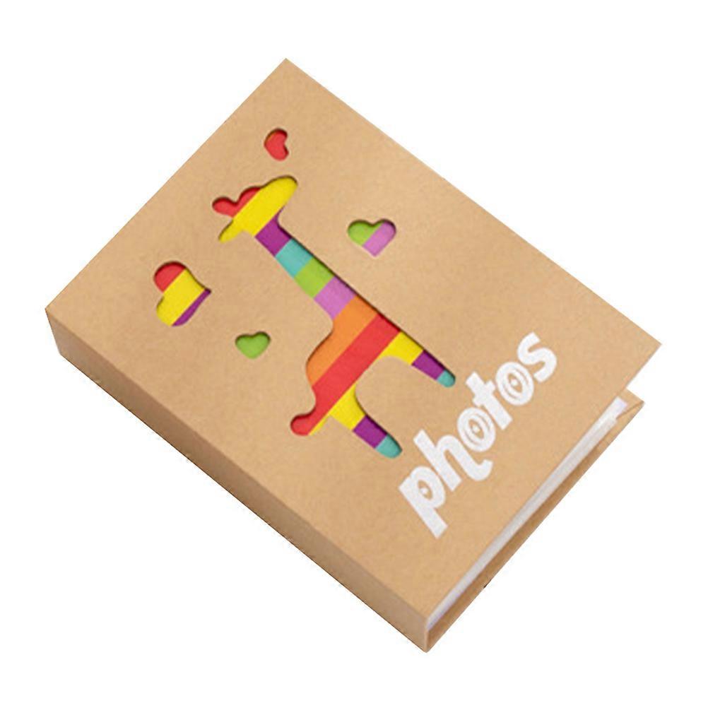 Decorative Picture Album 4Pcs Simple Keepsake Album For Baby Growth Recording With Durable Paper Plastic Material