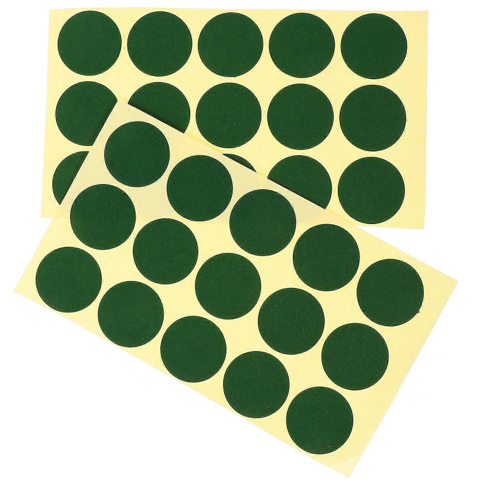 Billiard Marking Stickers Green Dots for Club Use Pool Table 8 Sheets
