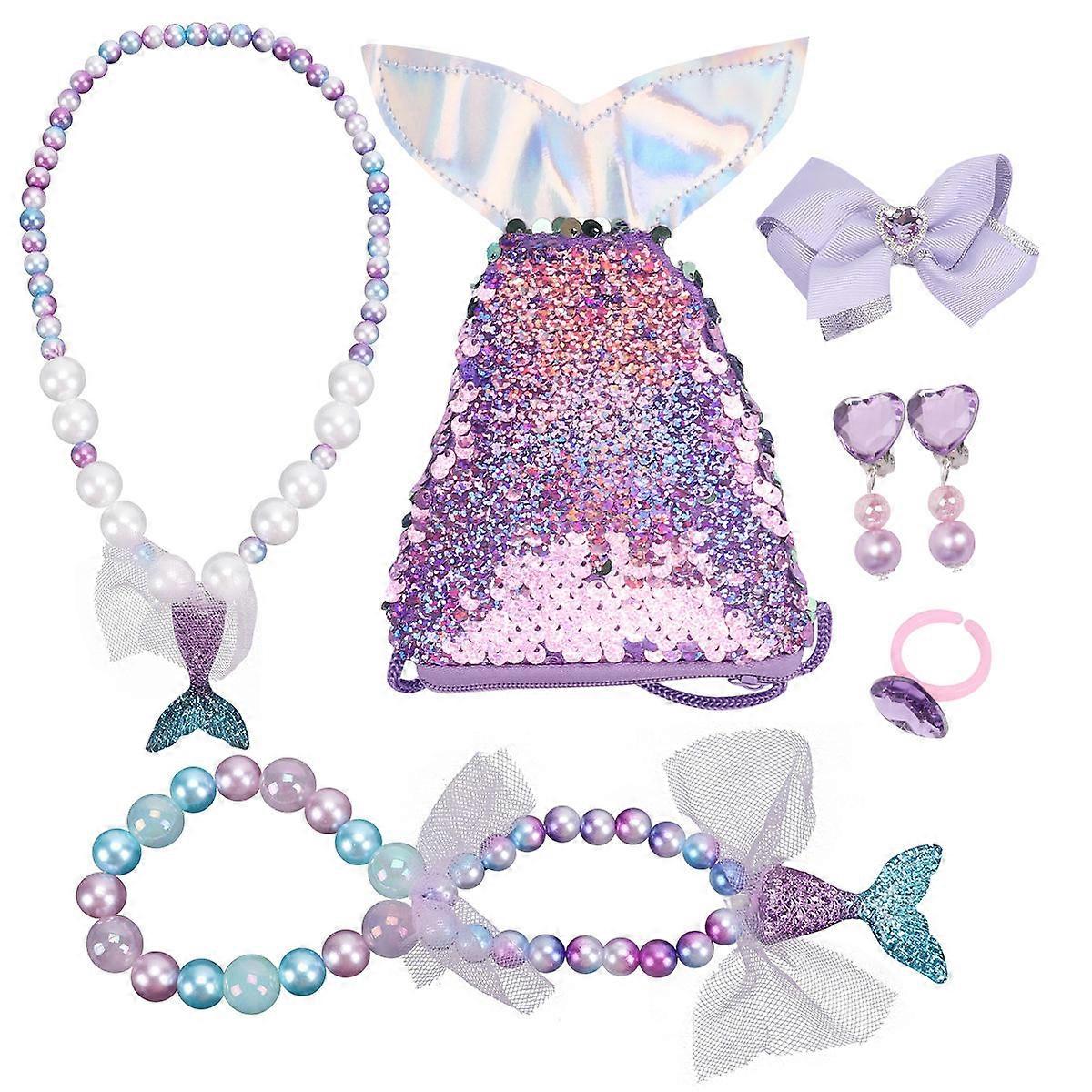 Creative Neck Chain Crafted Bracelet Jewelry Set 18Pcs