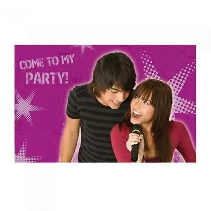 Camp Rock Come To My Party Invitations (Pack of 6)