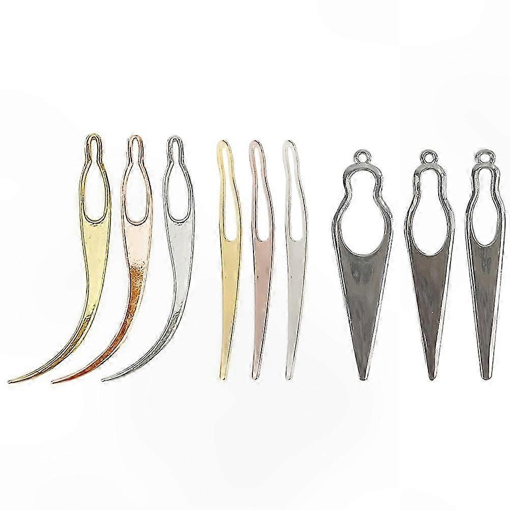 6-Piece Dreadlock Crochet Needle Kit for Weaving, Braiding & Retightening Hair Extensions Suitable for Beginners