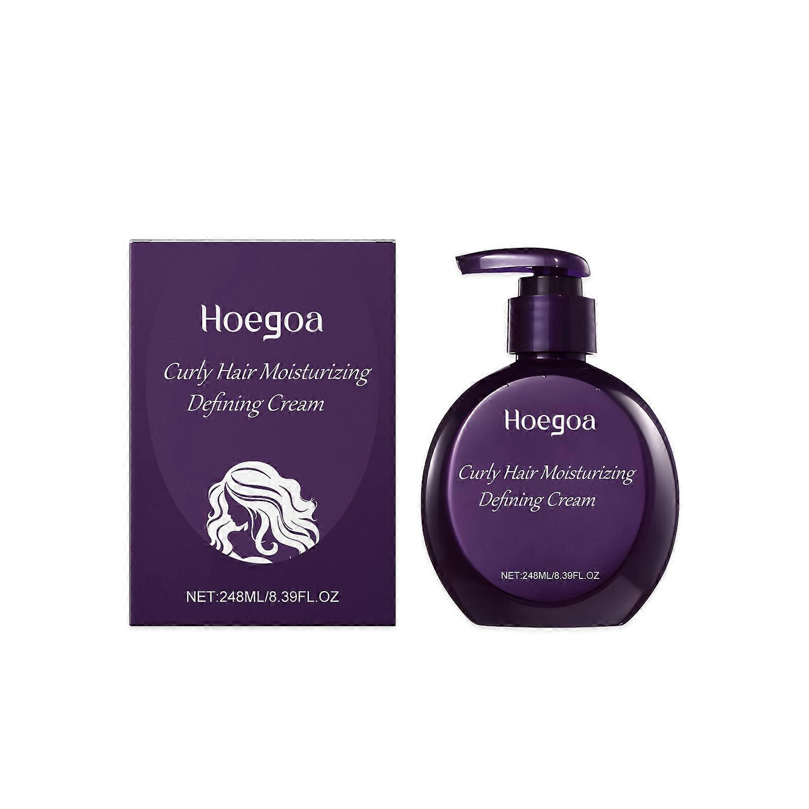 Feuchtigkeitsspendende Stylingcreme für lockiges Haar, tägliches, flauschiges und lang anhaltendes, erfrischendes Haarstyling, Pflegecreme 1