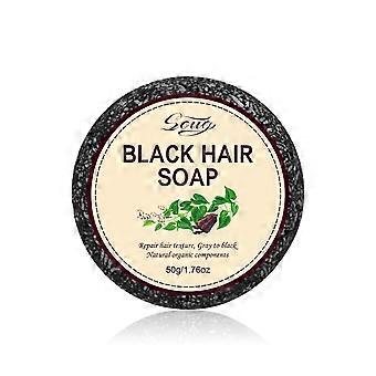 Weiche schwarze Haarseife Camellia Seed Olive reinigt die Kopfhaut und stärkt die
