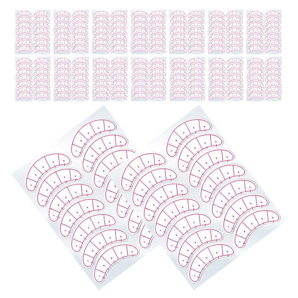 Eyelash Extension Tape White Material for Makeup 50 Sheets Salon Extension Tools