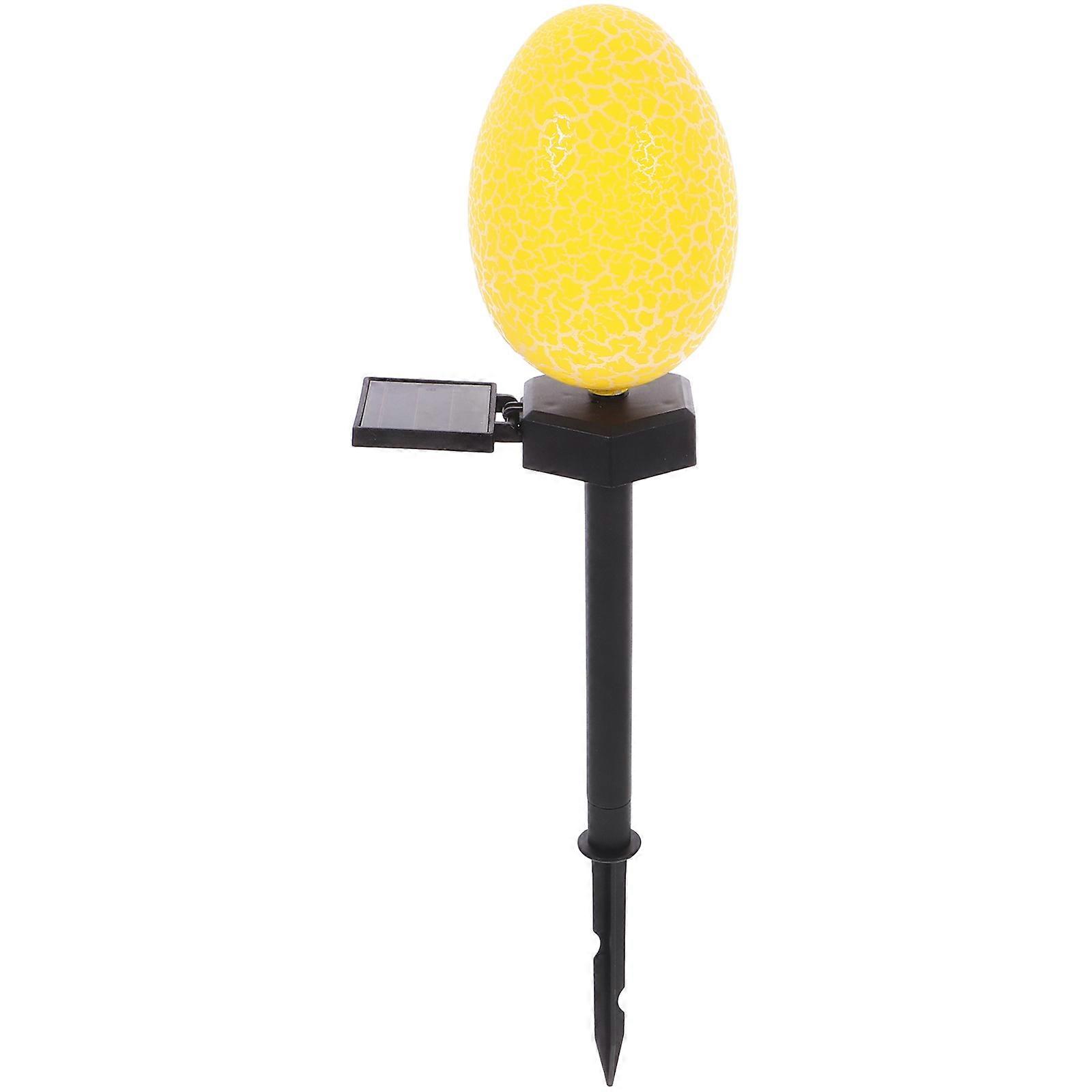 Solar Light Easter Egg Light for Outdoor Yard Use 4Pcs Set