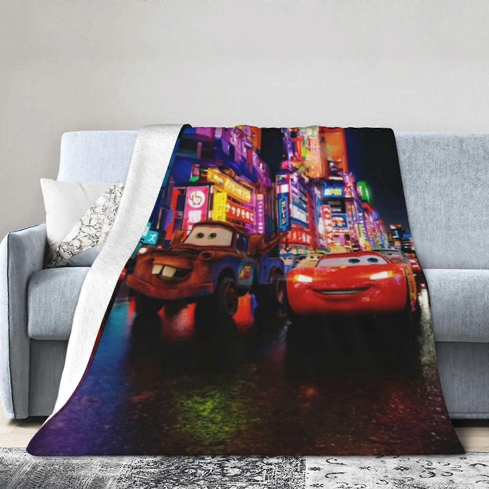 Disney Pixar Cars Hotel Blanket, Anime Blanket For Bed, Sofa Blanket, Ultra Soft Fleece Blanket For Bedroom Living Room, 60 X 50 Inches
