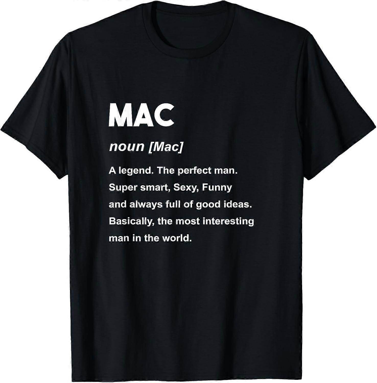 Mac Name Shirt | Mac T-Shirt DX 0547