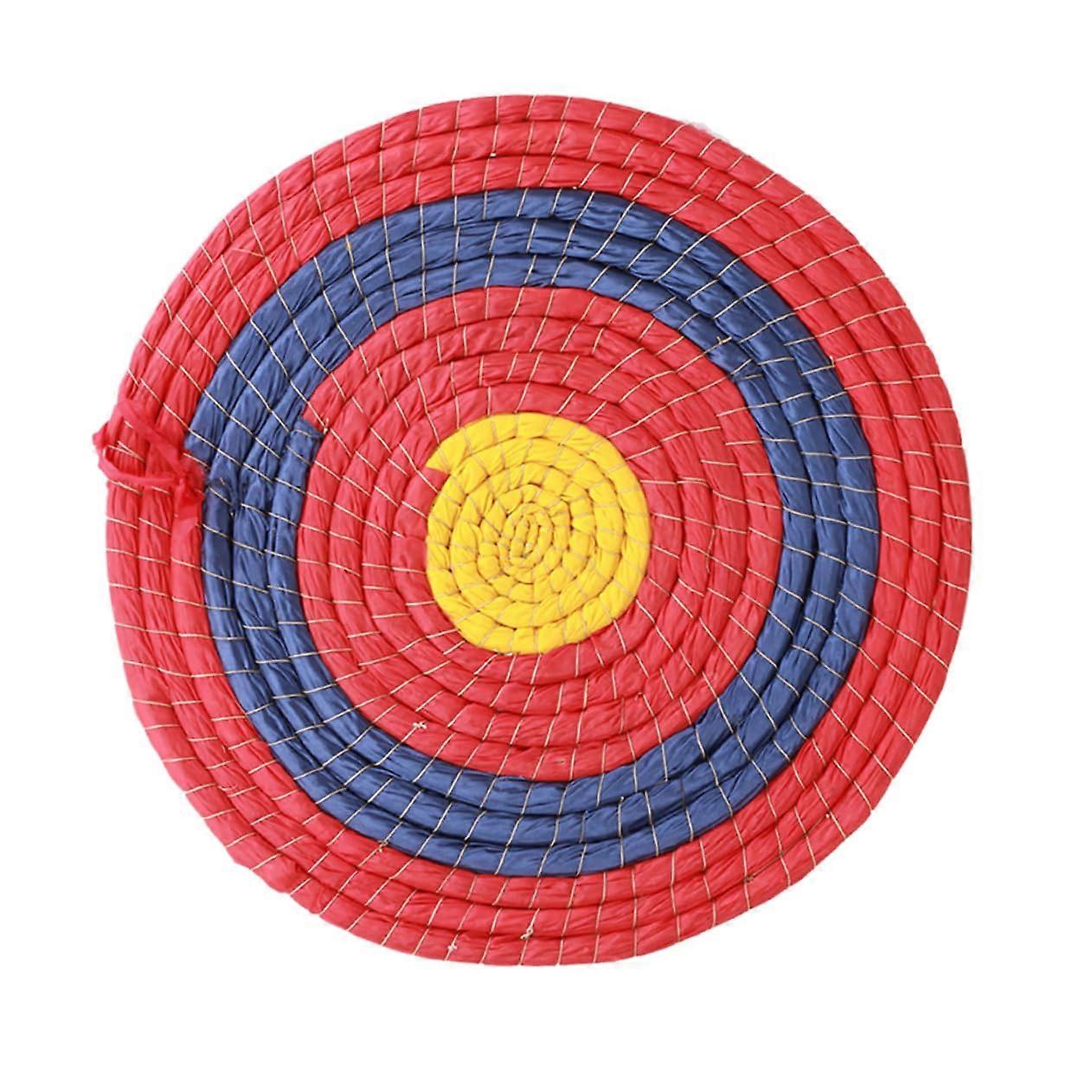Round Traditional Arrow Straw Target Board 1 Piece Portable Shooting Training Plate For Outdoor Archery Practice And Games