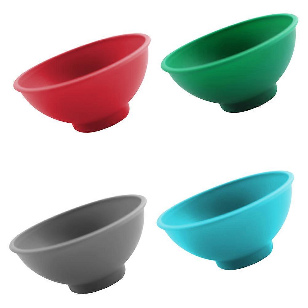 Silicone Condiment Bowl for Serving 4Pcs Practical Sauce Containers