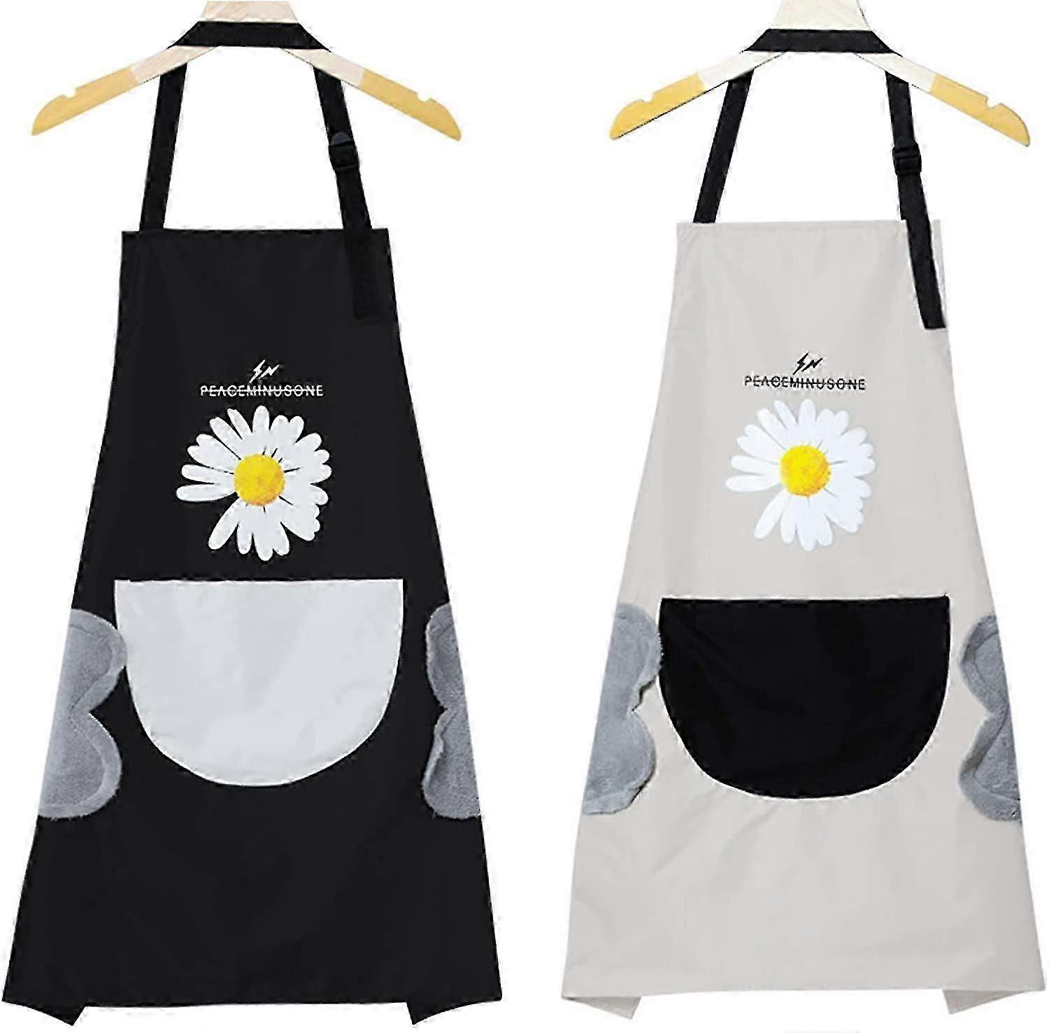 2pack Kitchen Apron With Pocket