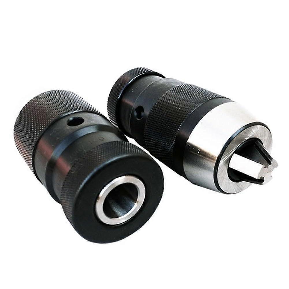 SelfTightening Drill Chuck B10B22 Taper Steel Keyless Collet For CNC Lathe And Milling Bench Drill Drill Press B12