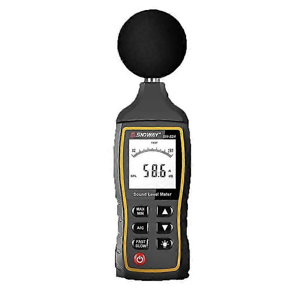 For Sndway Handheld High Precision Noise Decibel Meter Sw524storageusb Communication