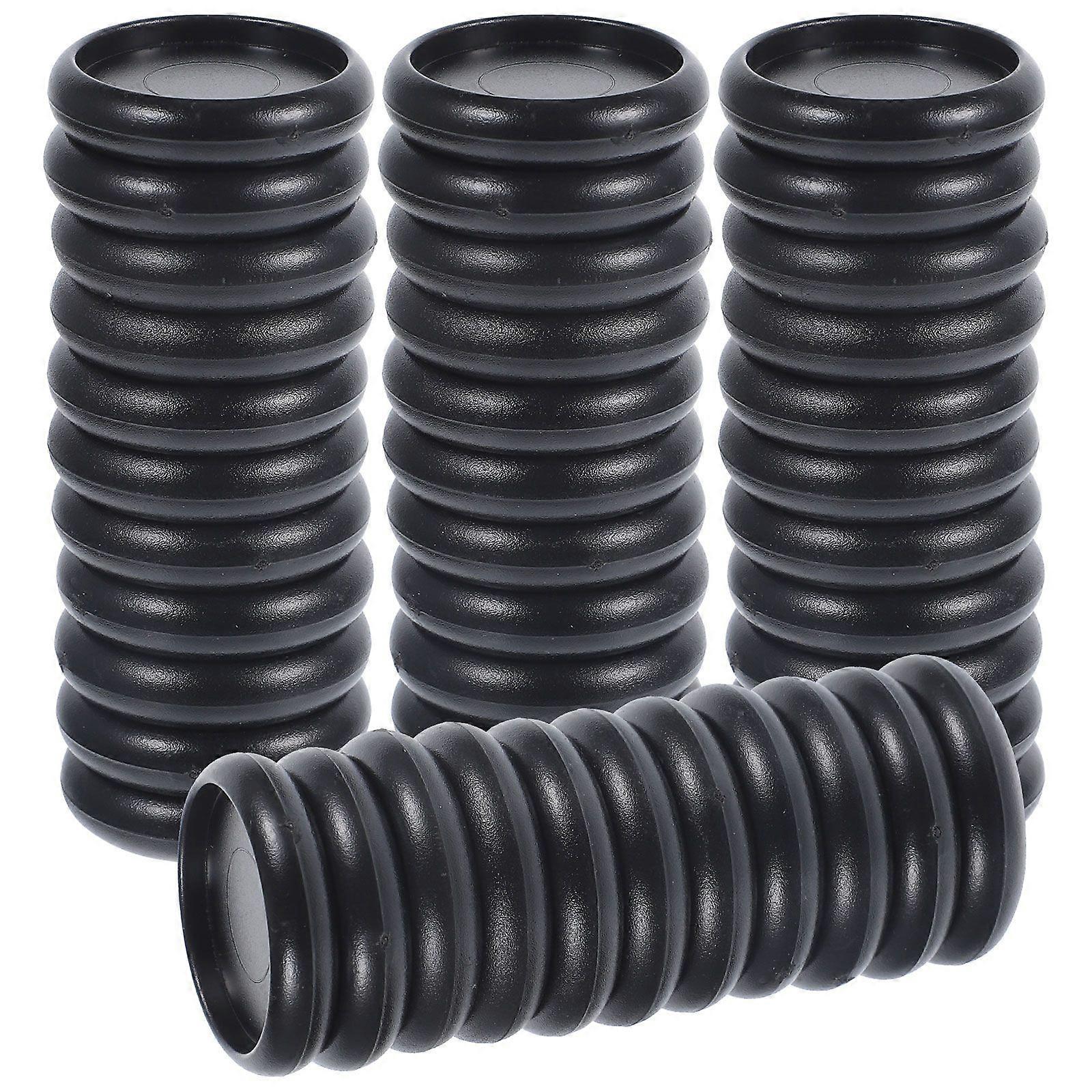 44pcs Plastic Book Binding Discs Leaf Binder Binder Rings for DIY Notepads Planners