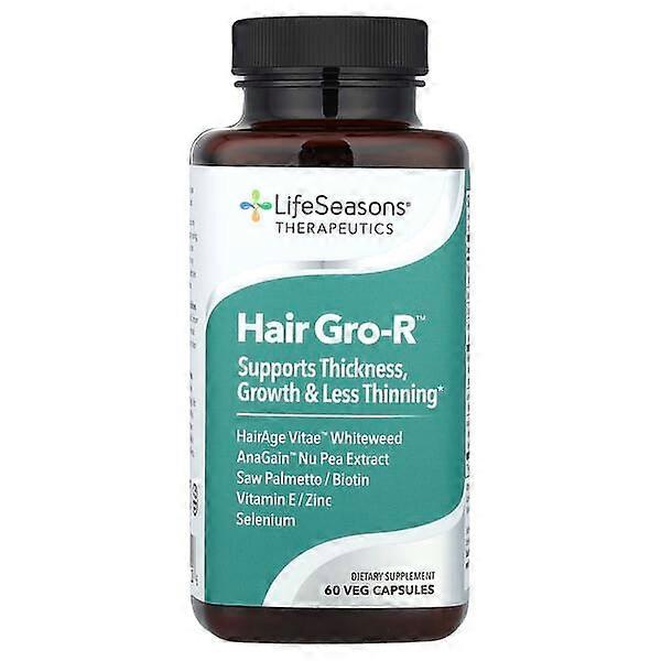 LifeSeasons, Therapeutics, Hair Gro-RÃÂÃÂÃÂÃÂ¢ÃÂÃÂÃÂÃÂÃÂÃÂÃÂÃÂ¢, 60 Veg Capsules