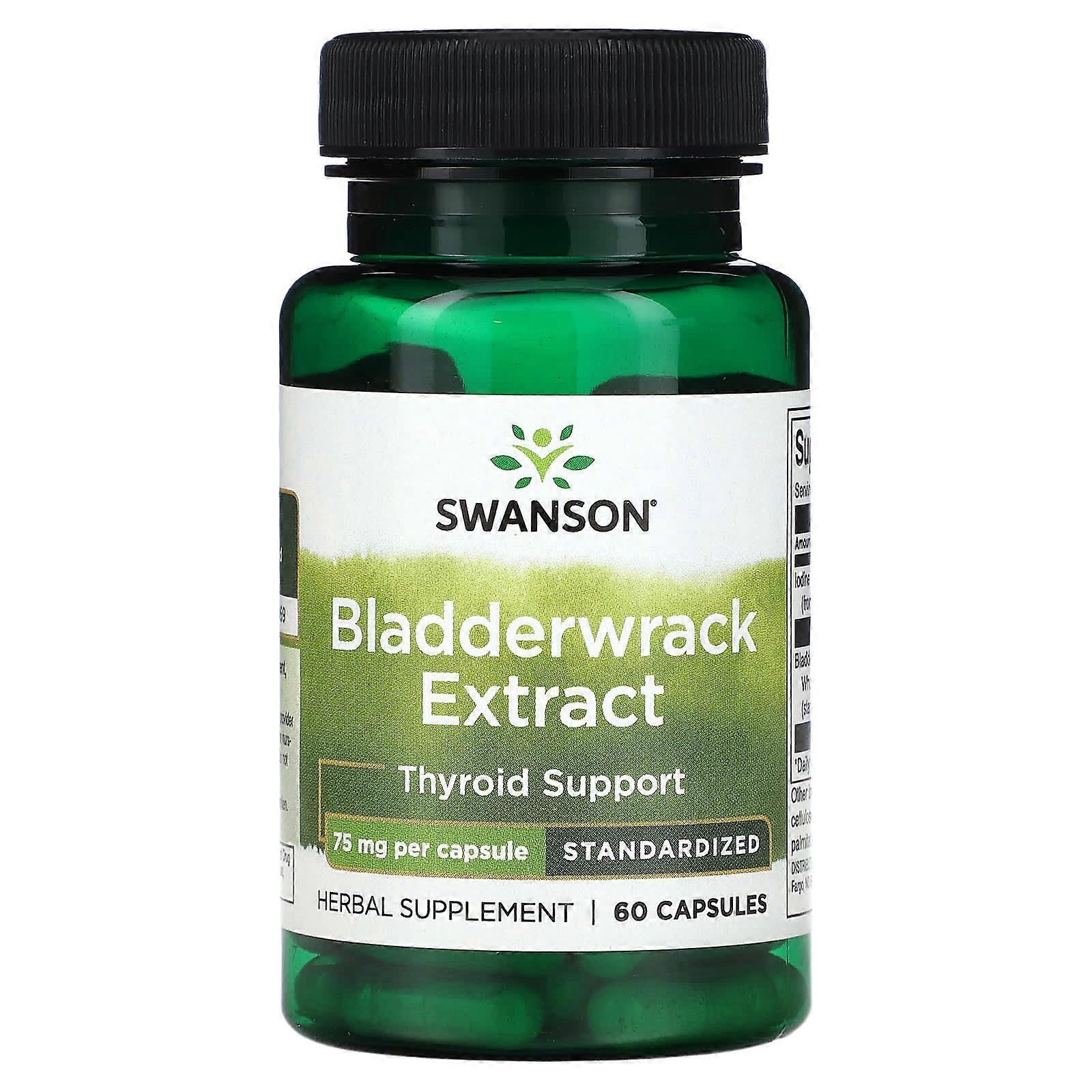 Bladderwrack Extract, 75 mg, 60 Capsules