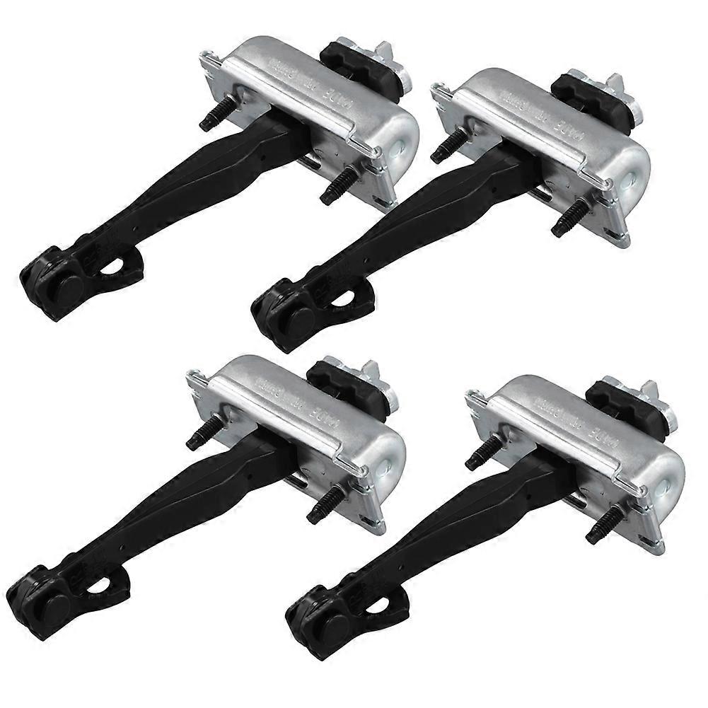 1Set/4pcs Front&Rear Door Hinged Check Strap Limit Rod Stop for 