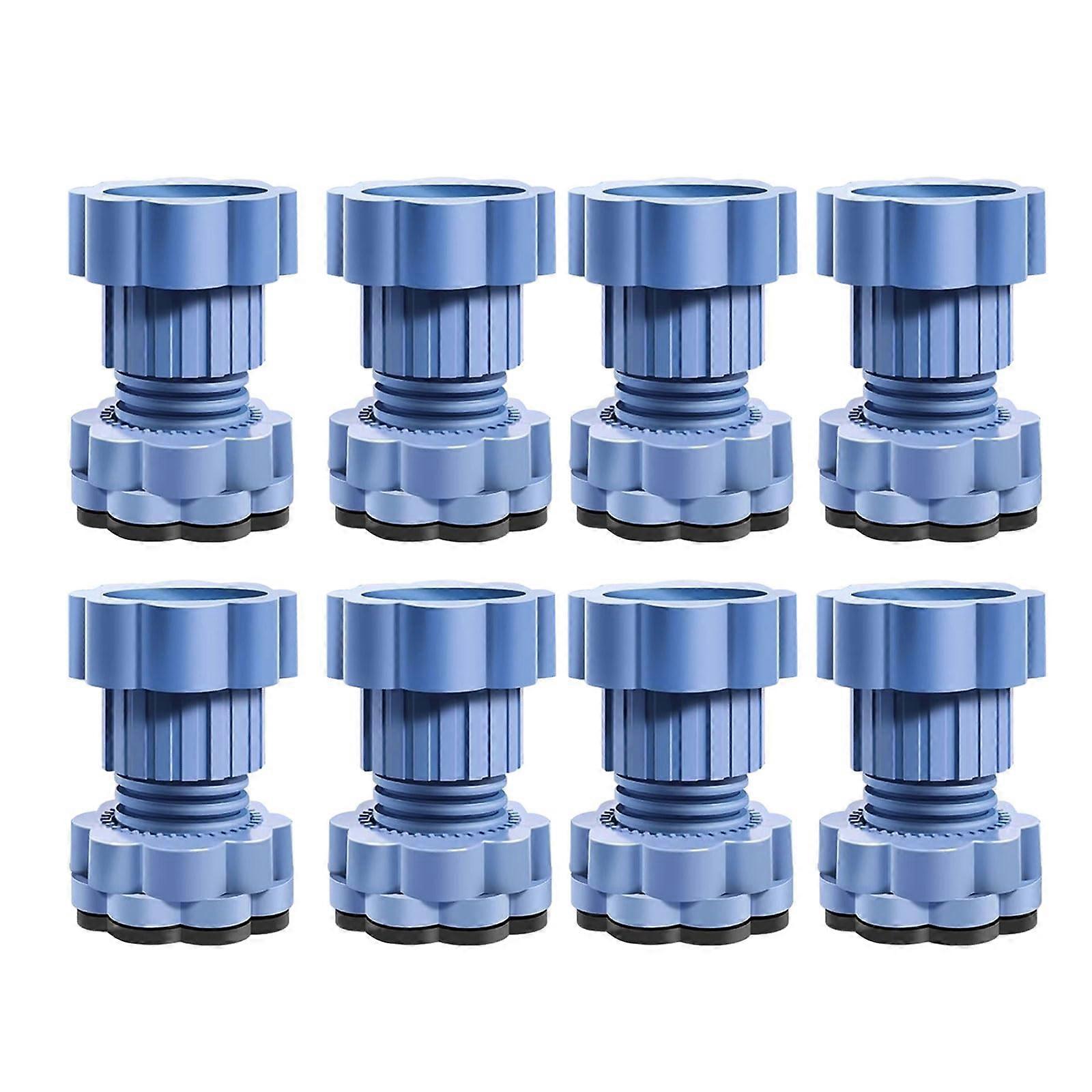 Washing Machine Foot Pads 8/12 Pcs Adjustable Height Nonslip Shockproof Noise Reducing Refrigerator Base