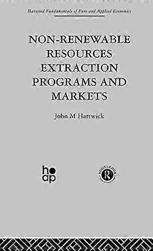 Non Renewable Resources Extraction Programs and Markets