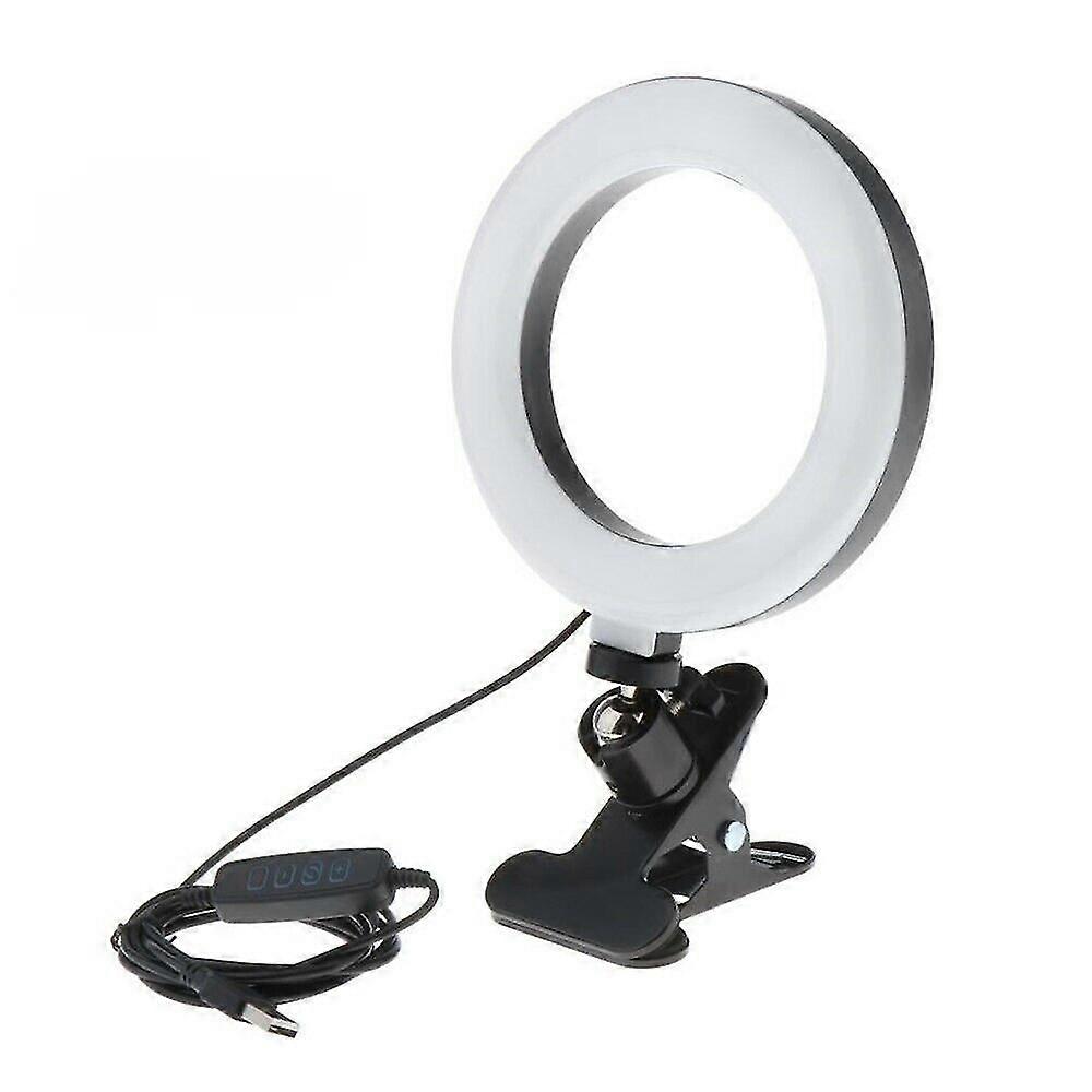 Οδηγημένος ελαφρύς dimmable φωτισμός δαχτυλιδιών W/σφιγκτήρας συνδετήρων στον επιτραπέζιο pc οθόνης κρεβατιών