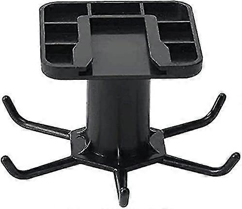 Utensil Holder Hook With 6 Hooks (black)