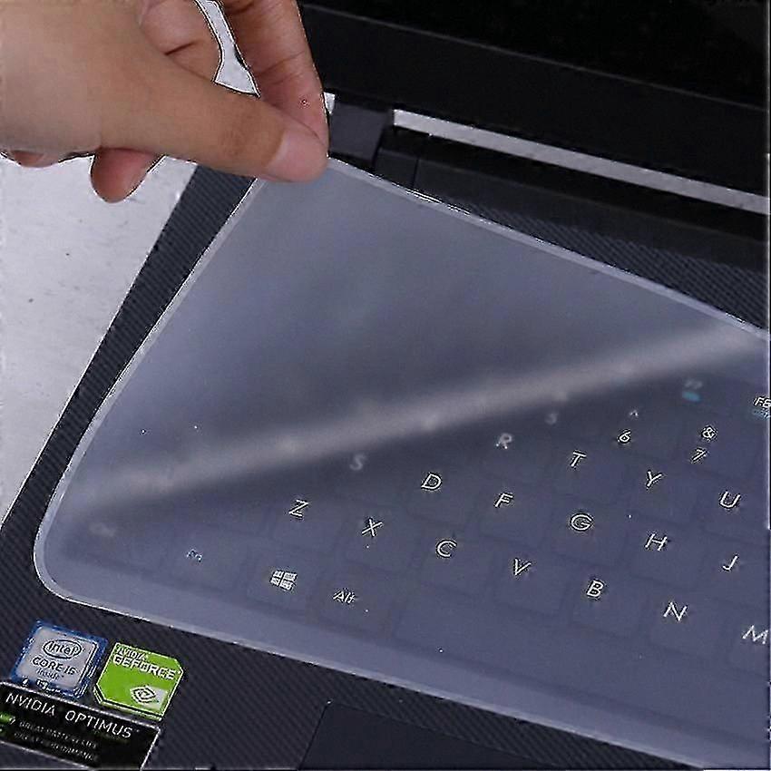 Universal Silicone Keyboard Cover for Laptops 13-17 Inches Waterproof Notebook Protector Compatible with Most Models