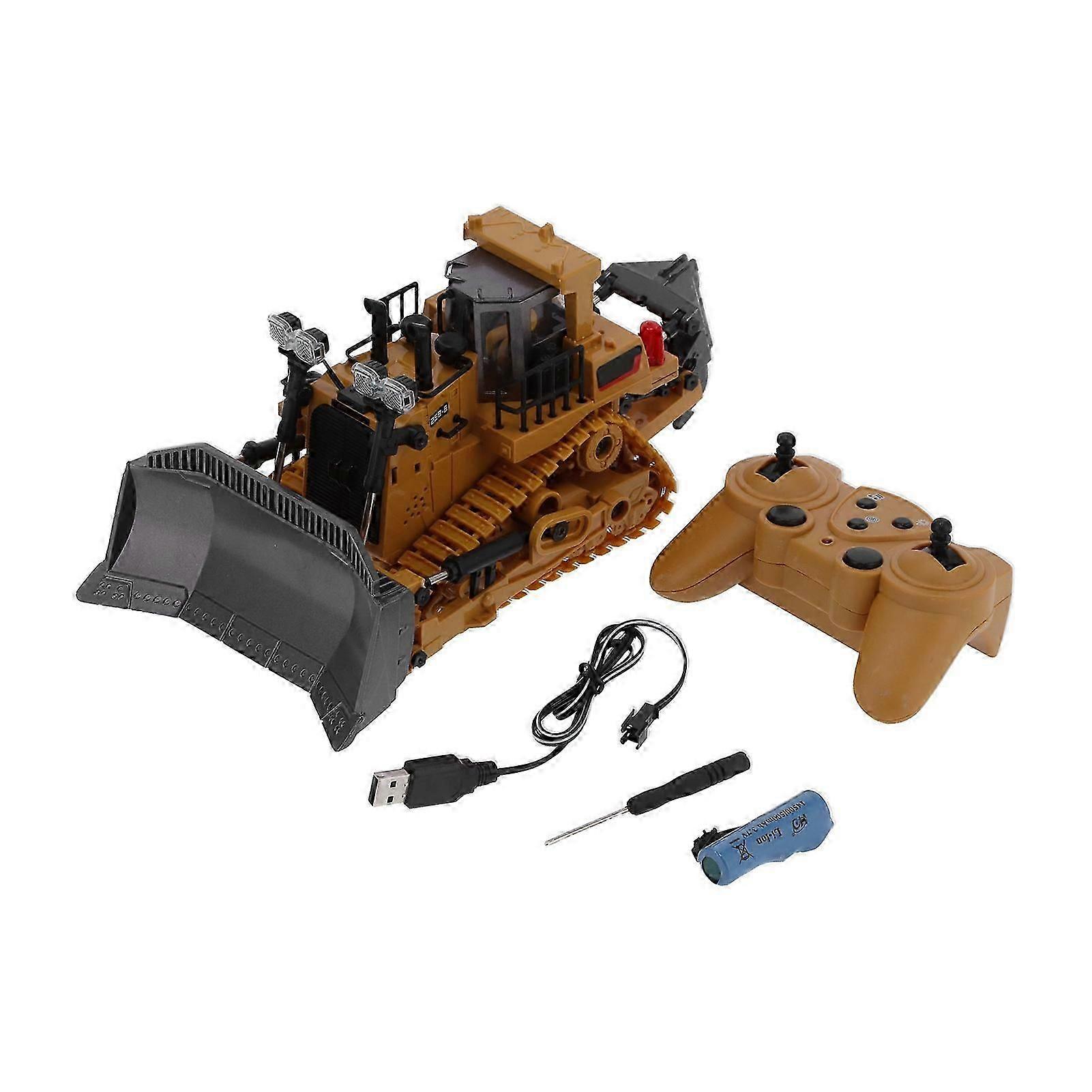 1/24 Scale RC Crawler Toy Tractor with Adjustable Front Loader