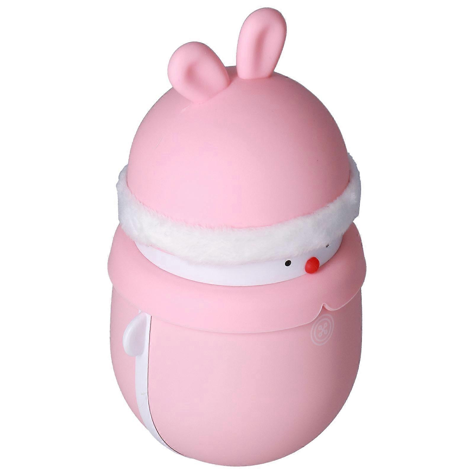 6000mAh 2 In 1 Reusable Hand Warmer Power Bank Mini Cute 2 Gears Adjustable Portable Rechargeable HeaterRabbit 