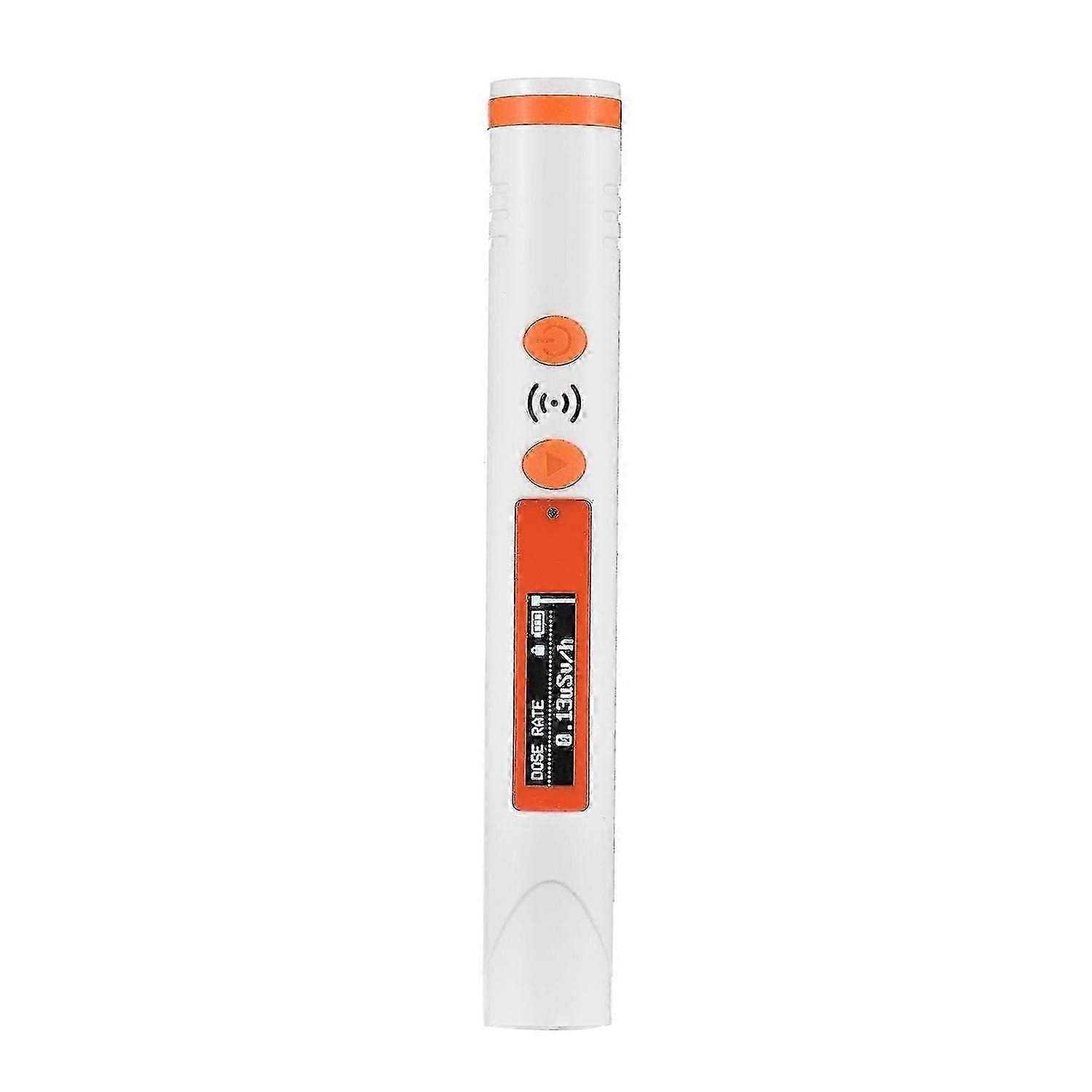 Handheld Pen-Type Nuclear Radiation Detector Rechargeable Mini Portable Radioactive X Y -Ray Detecting Tool Palm-size Personals Dose Geiger Counter wi