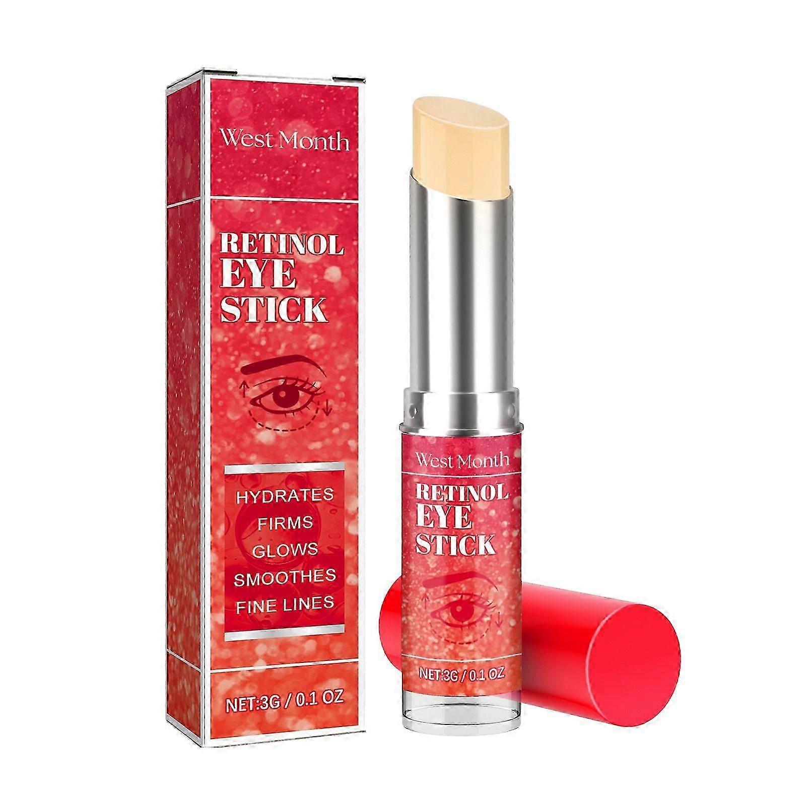 Retinol Eye Stick for Dark Circles, Fine Lines  Puffiness  Deep Moisturizing  Anti-Aging