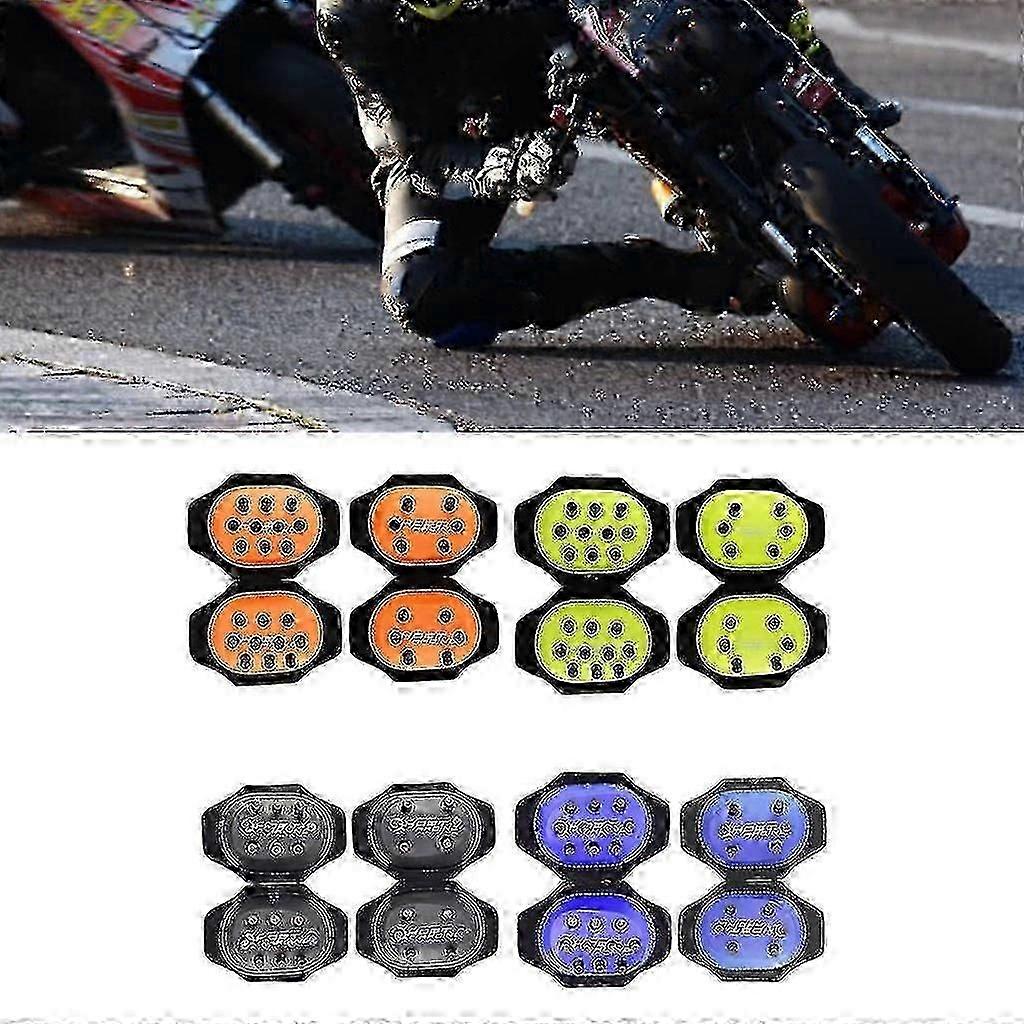 Skyddande motorcykelknäskydd Firepower Slider Spark Grinding Knäväska Maker