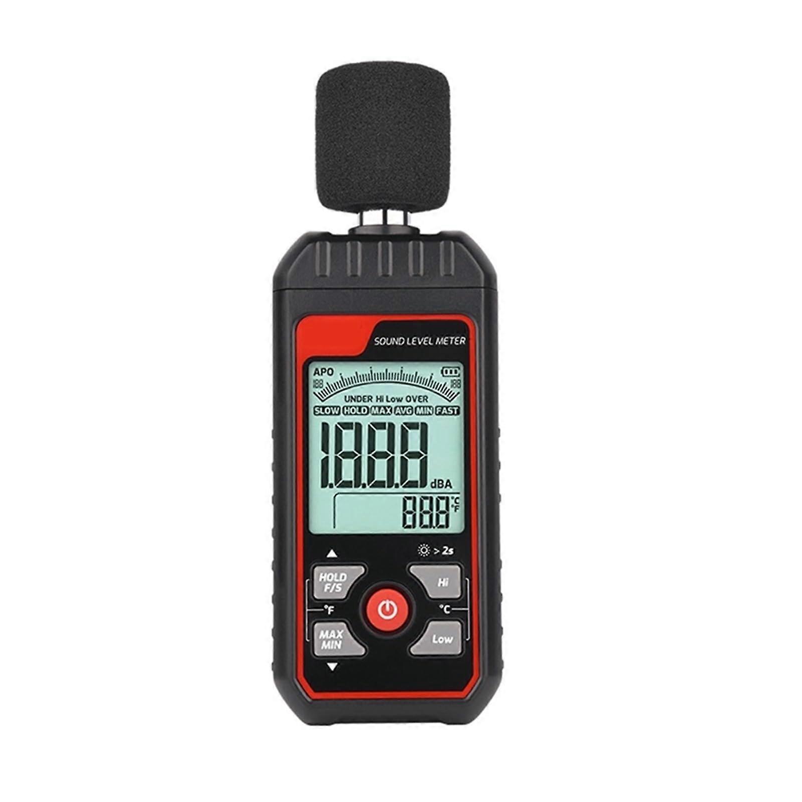 Digital Sound Level Meter Data Logger Noise Measurement Instrument USB Compatible Wide Application