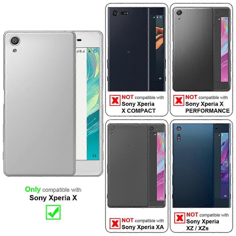 Sony Xperia X case - glossy surface and stand function