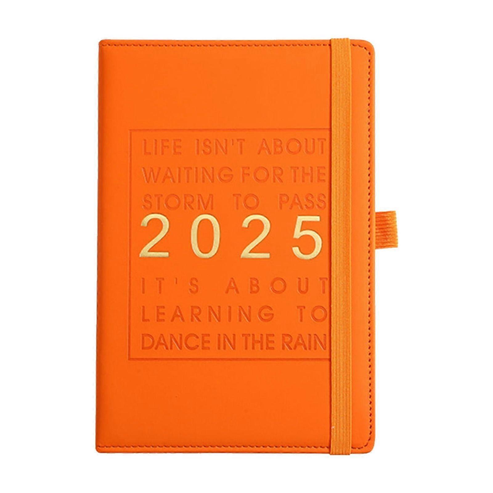 2025 Planner: 365-Day Daily Weekly Monthly Calendar with Hourly Time Slots, Monthly Tabs, Management Record, Jan to Dec