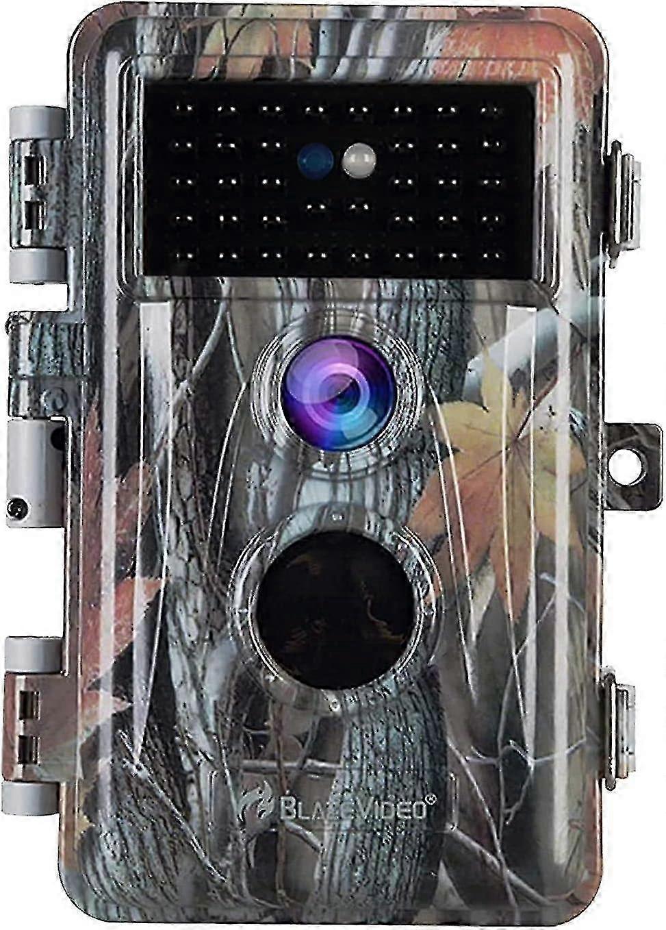 BLAZEVIDEO Game & Trail Camera with Night Vision for Hunting 24MP 1296P Wildlife Deer Cam Motion Activated No Glow Infrared IP66 Water