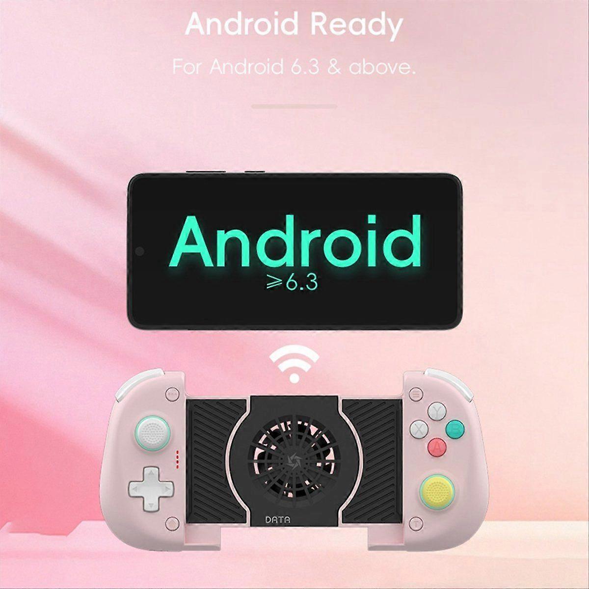 X3 Bluetooth Wireless Controller for Switch/OLED with CoolingFan Dual Hall Joystick for Mobile for