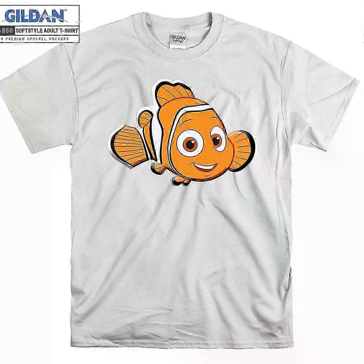 D Finding Dory Nemo Character Portrait Graphic Shirt