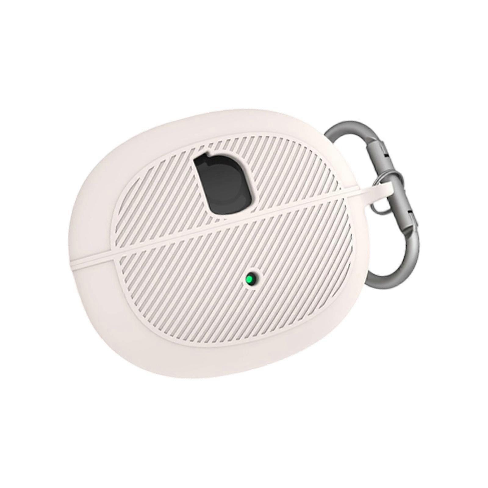 Shockproof Earbud Case with Precise Cutout Flexible Silicone Not Slip Surfaces Protector Comfortable for BC1  White