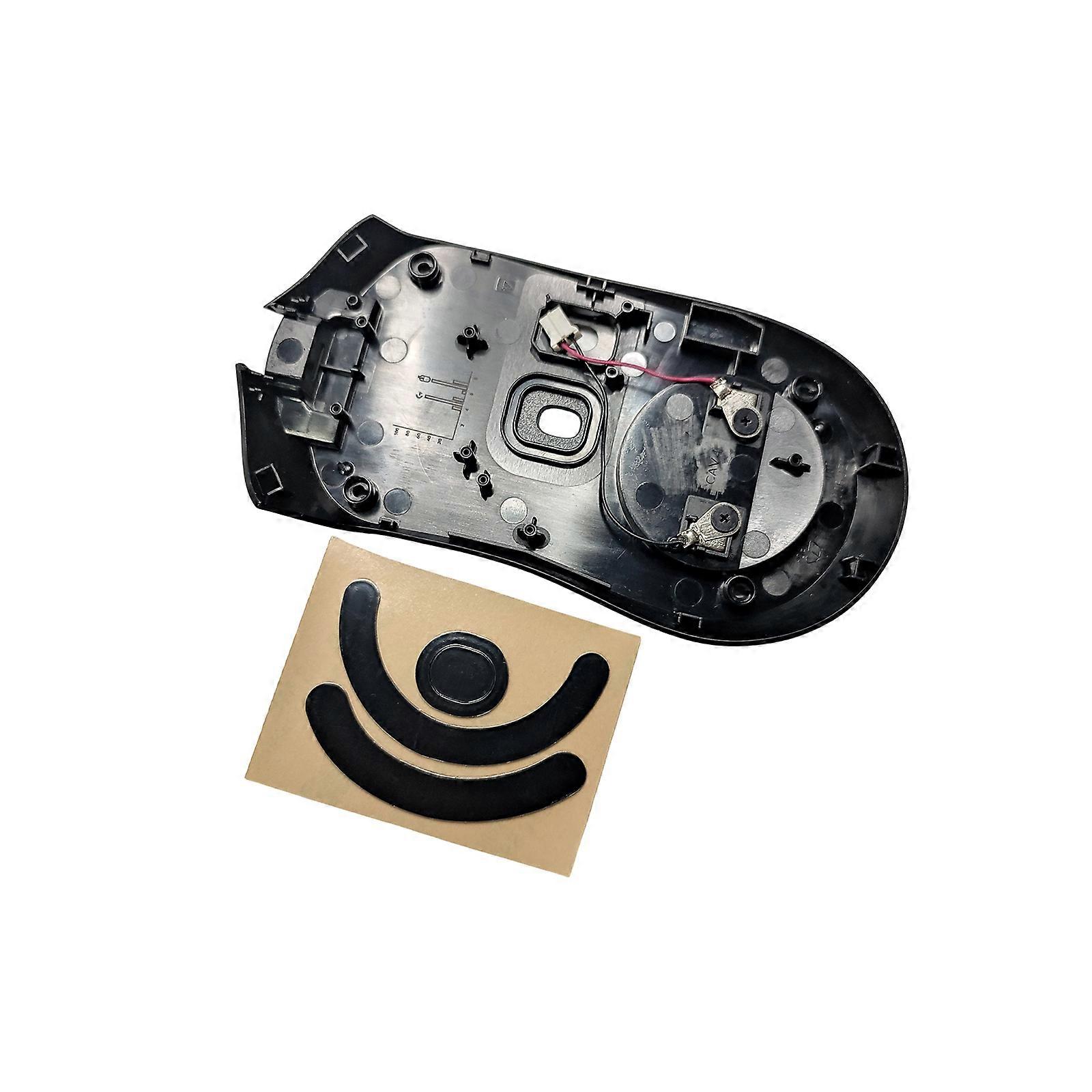 Replacement Mouse Shell Bottom Cover With Skates Toolless Installation for G403 Gaming Office Use Multicolor