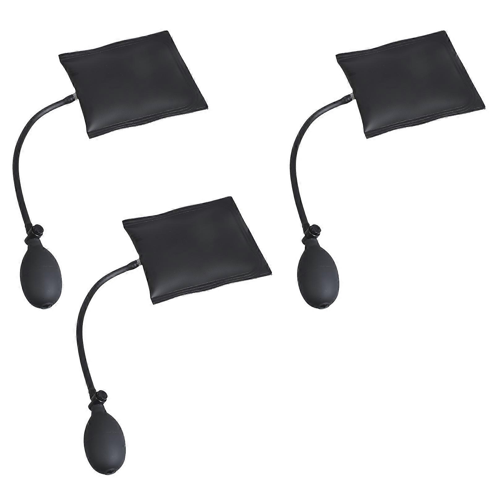 3 Pieces Air Lifting Cushions Inflatable Pump Wedges for Easy Door Window Installation Alignment Automotive Maintenance Multicolor