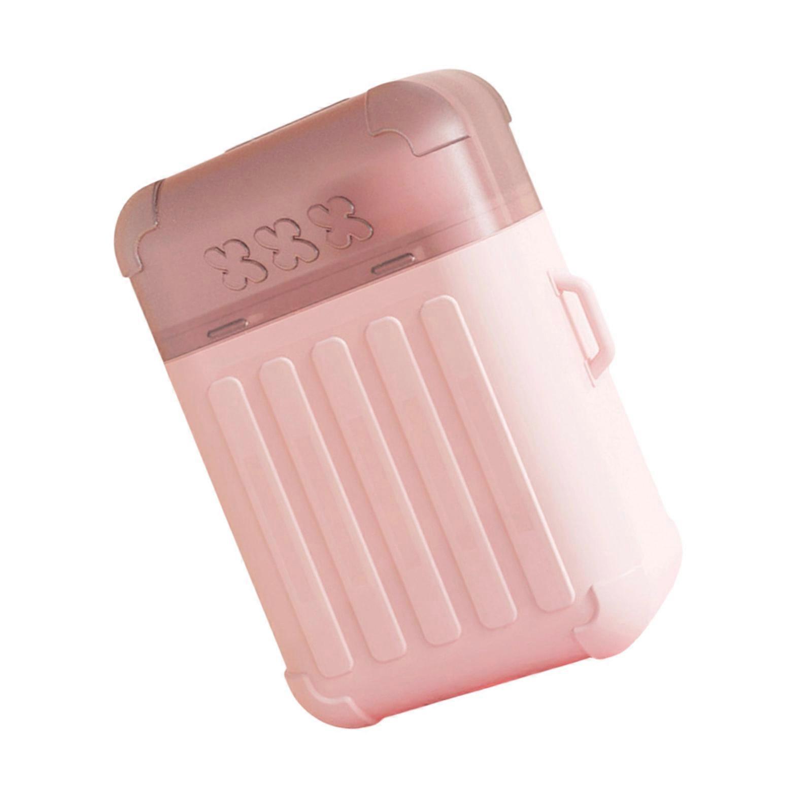 240pcs Gentle Ear Hole Cleaning Lines With Detergent Less Dispser Container For Daily Hygiene Maintenance Multicolor