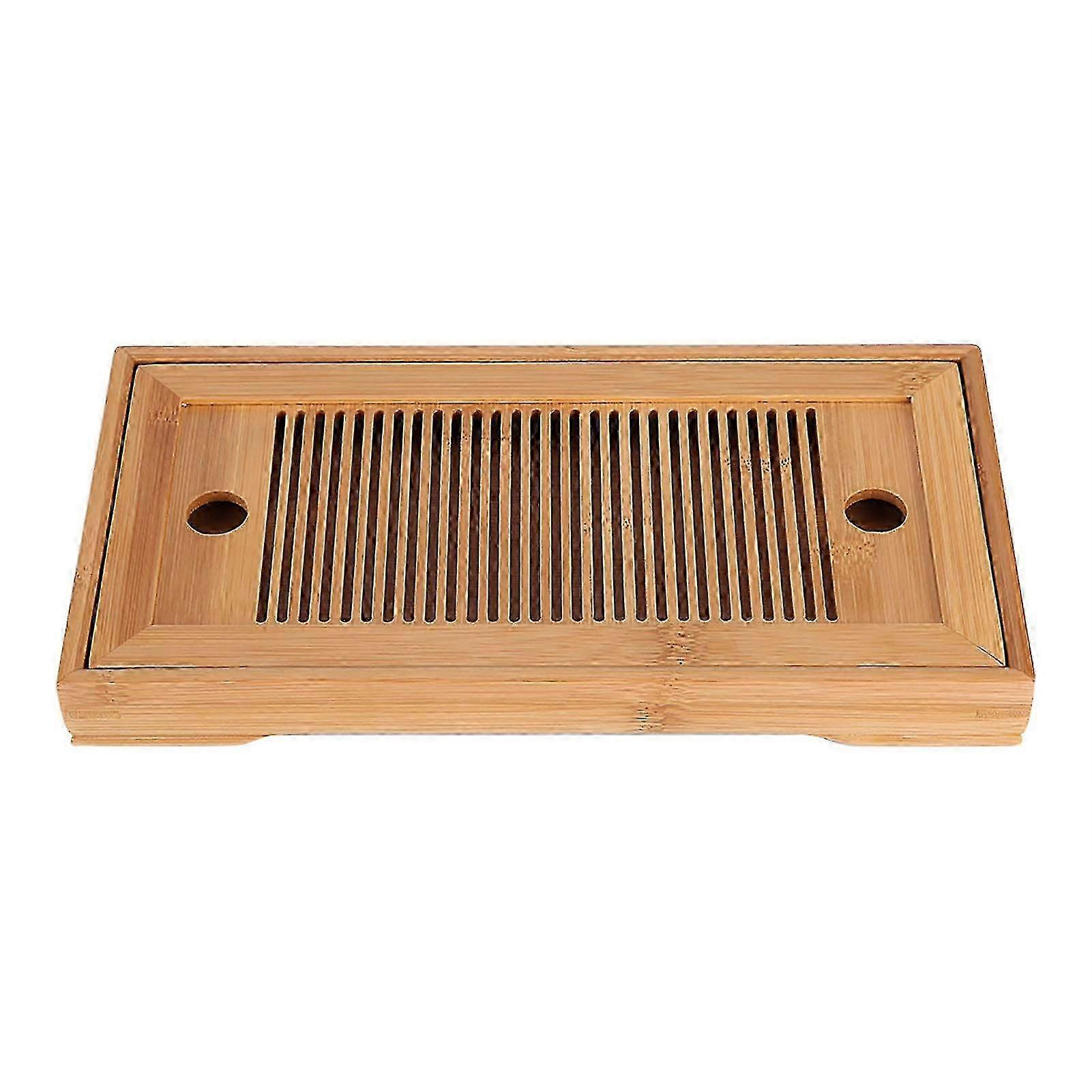 Mini Tea Serving Table Bamboo for Gongfu Tea Preparation