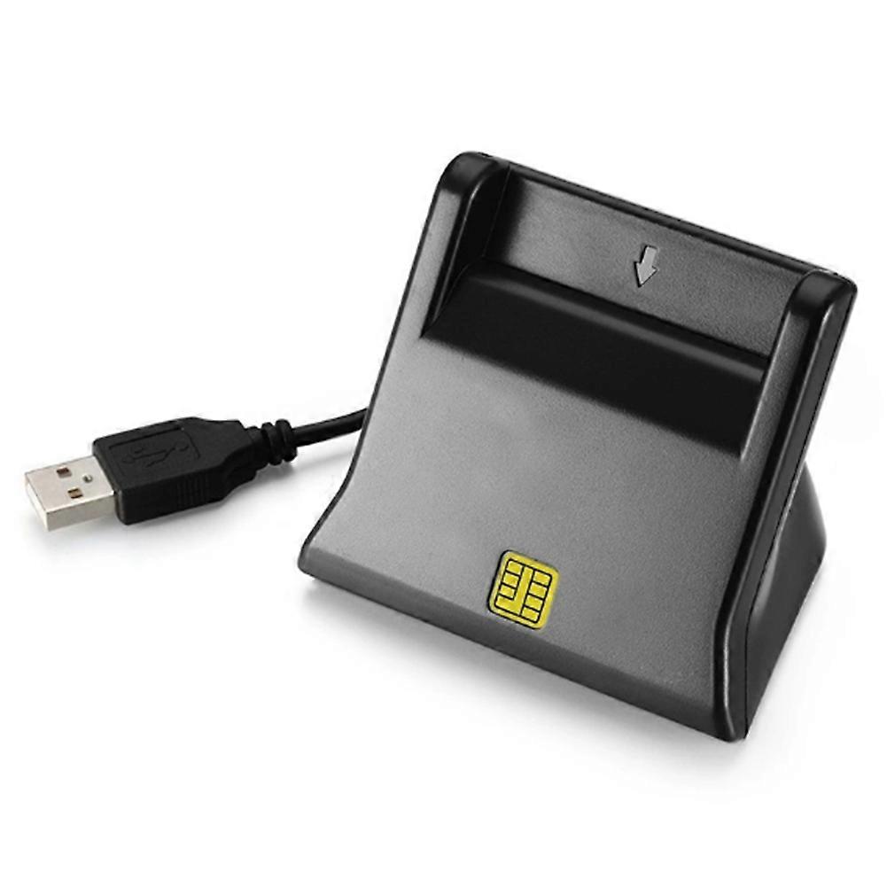 TF6 USB2.0 Interface Intelligent Card Reader SIM Phone Card ID Card Chip Card CAC Bank Card Reader