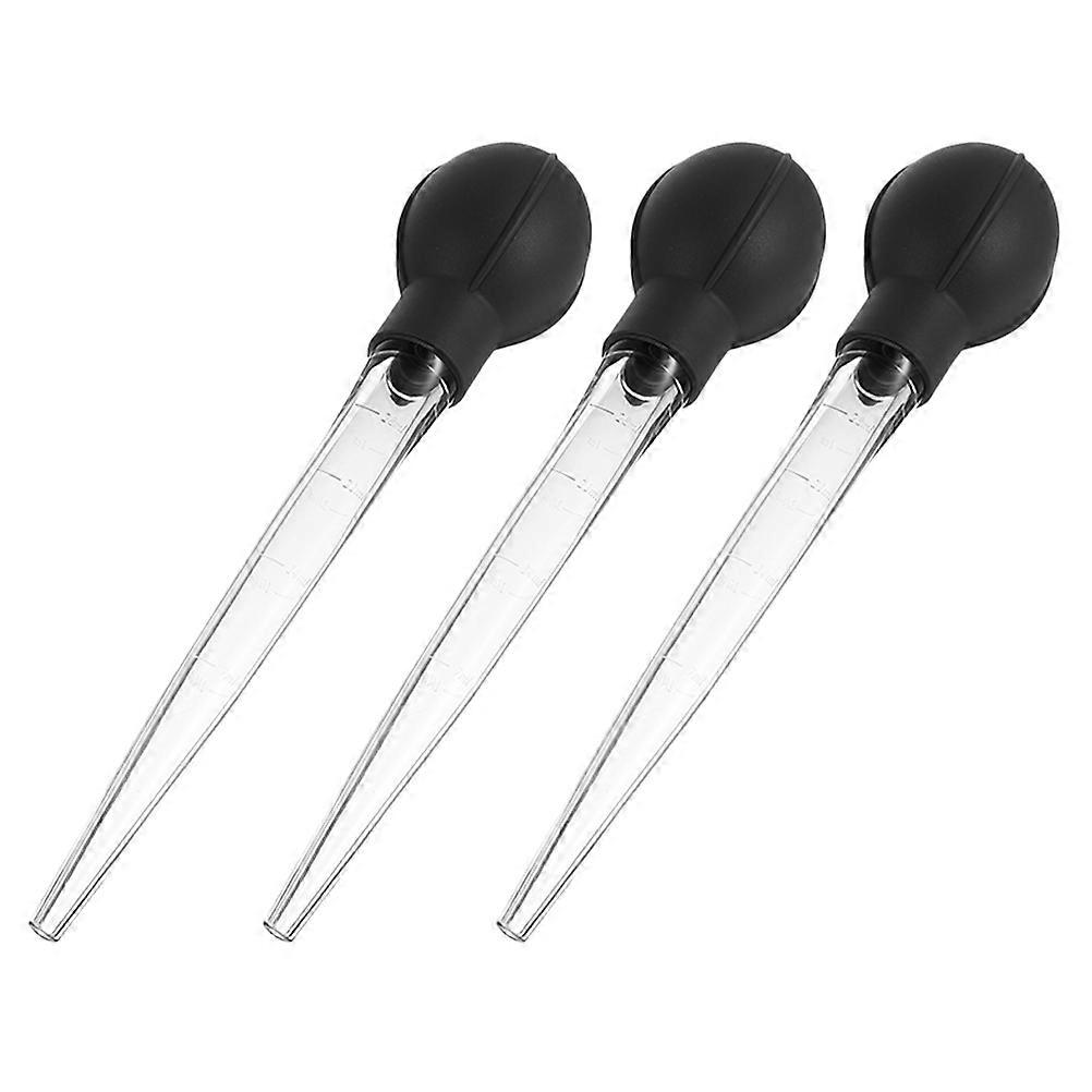 Pipettes Dropper Large Graduated Dropper for Precise Measurement 3Pcs Set