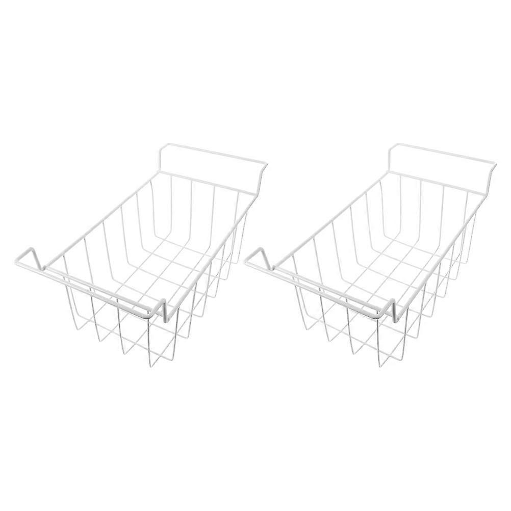 Freezer Organizer Stackable Baskets for Space Saving 2Sets