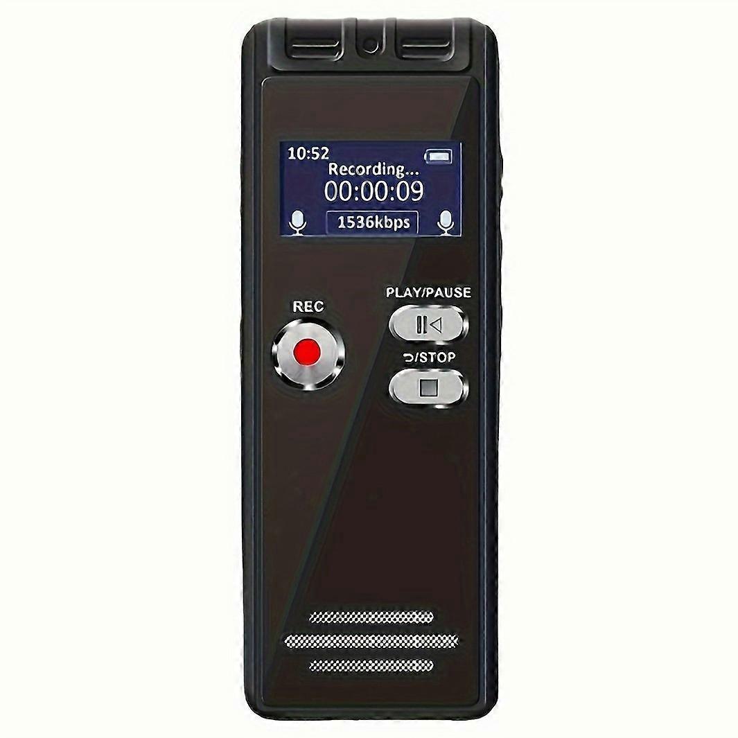 N15 8GB 0.8 inch LED Screen Voice Recorder HD Noise Reduction Recording Pen with TF Card for Class M