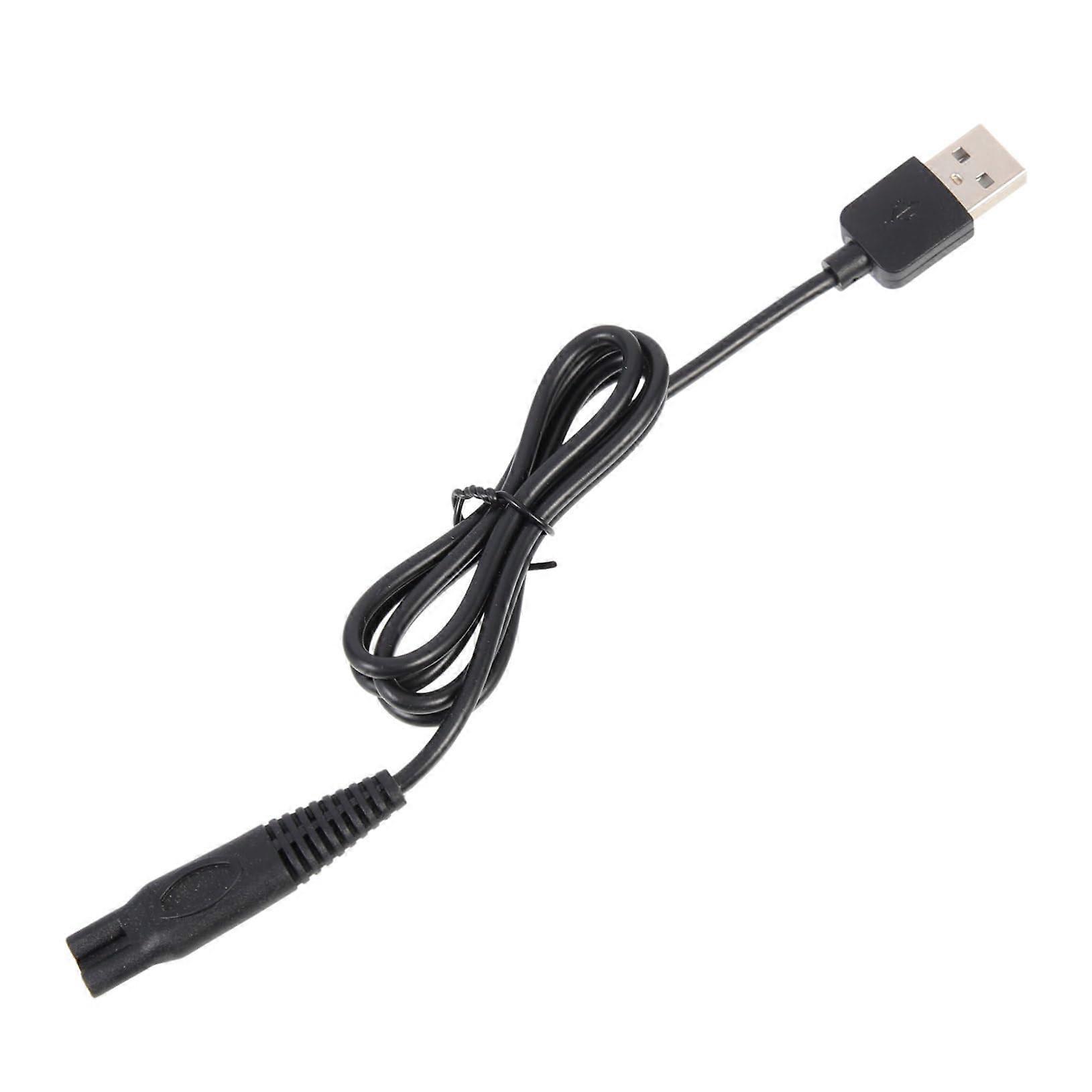 2Pcs Electric Shaver Charger Cable with Fast USB Charging for Razor Compatible Brands