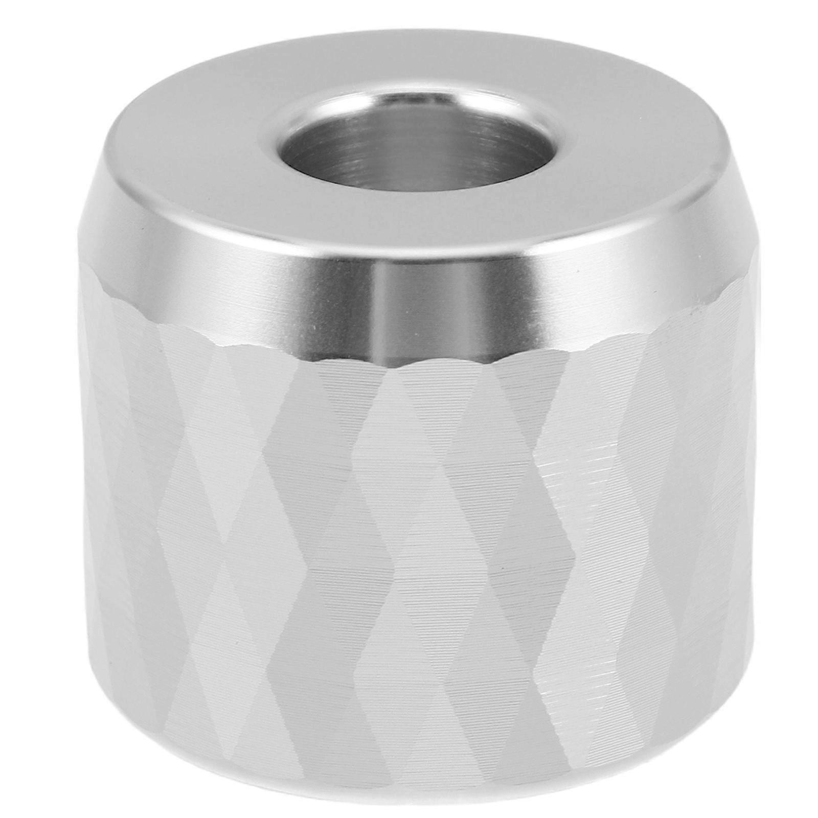 Silver Alloy Safety Stand for Men Shaving Base Holder