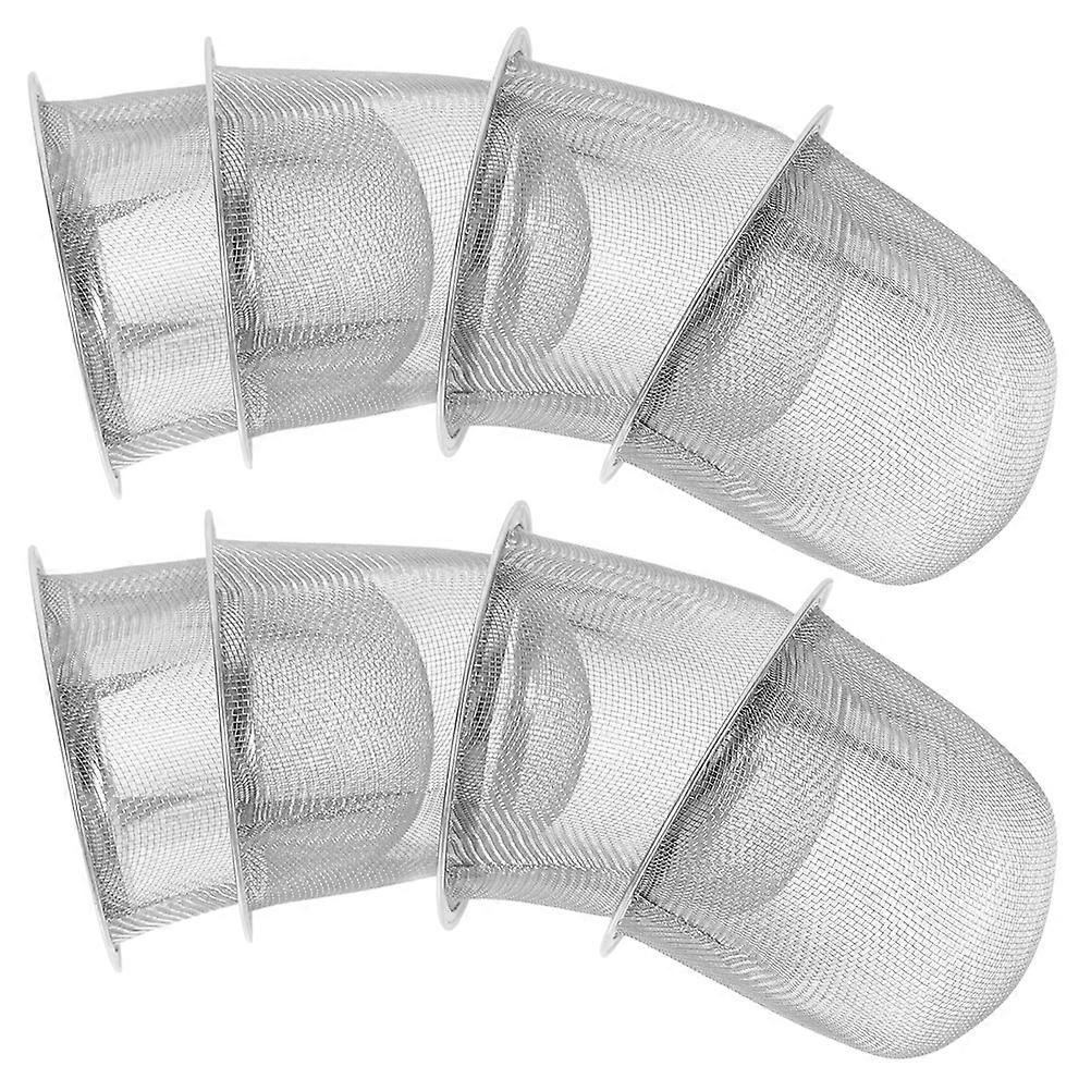 Tea Leaf Filter Mesh Infuser for Teapot 8Pcs Stainless Steel Basket Insert