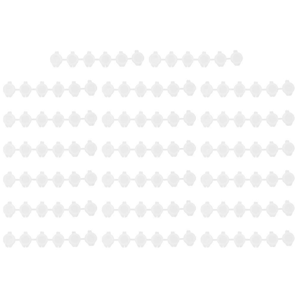 Paint Pot Strips for Storing 60Pcs Transparent Pe Mini Container